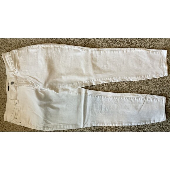 Ann Taylor, Women’s, The Skinny Ankle, Curvy Fit, White, Size: 8 - Picture 1 of 5
